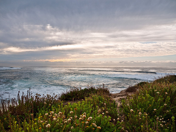Coastal California at Sunset